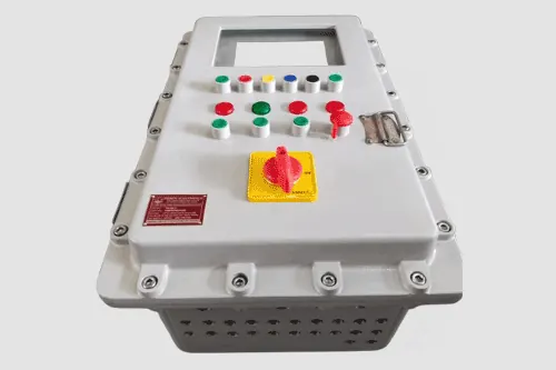 Flameproof control panel manufactured by Trimiti Electricals